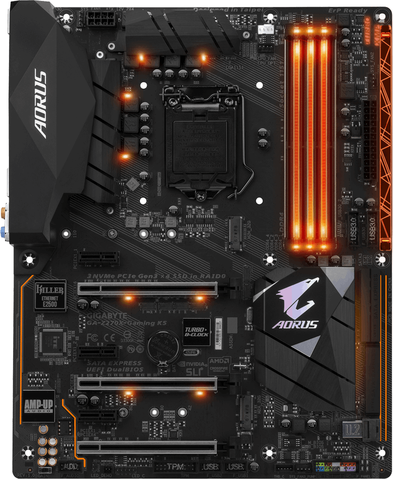 Gigabyte ga z270x gaming 5 обзор